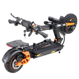 Trottinette électrique TWOFISH V5 MAX avec siège, moteur 800 W, 48 V 18 Ah
