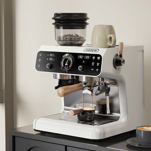 Machine à expresso HiBREW H7B, système de double chauffe, porte-filtre de 58 mm