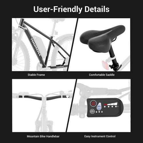 Vélo électrique Touroll U2, moteur 250 W, 48 V, 15 Ah