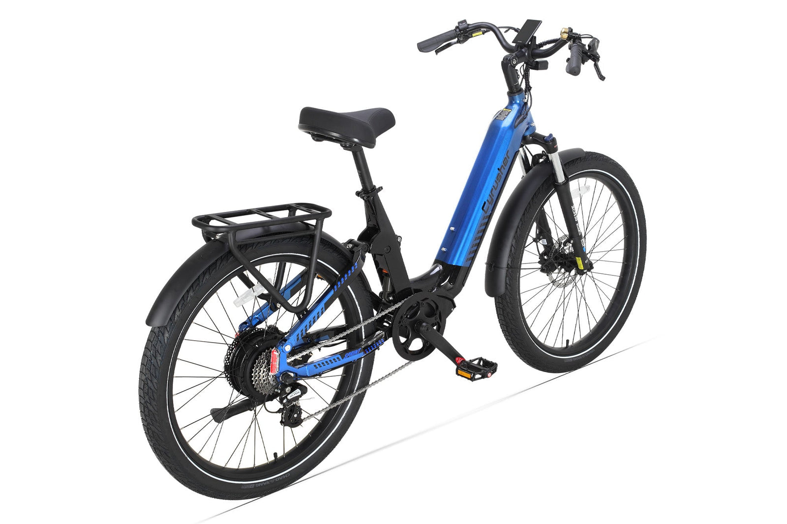 Vélo électrique Cyrusher Sprint 48v 15Ah Couple + Cadence Double Capteur 