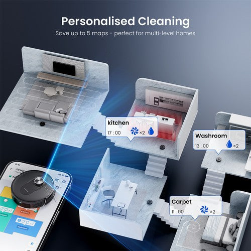 Aspirateur robot laveur Proscenic Q8 Max+ 8000 Pa