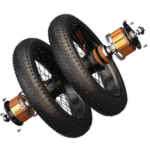 Vélo électrique FENGQS H6PRO, moteur 2 x 1000 W, batterie 52 V 17,5 Ah