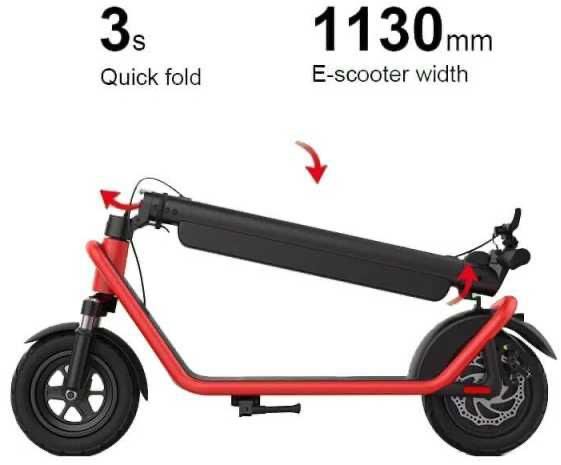 Trottinette électrique HX X11 450W 13Ah