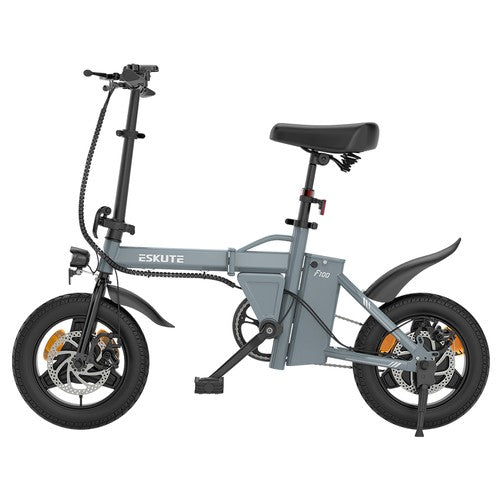 Vélo électrique pliable ESKUTE F100, moteur 250 W, 36 V 9 Ah