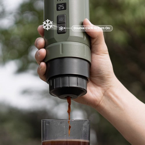 Machine à expresso portable HIBREW H4C, machine à café manuelle pour le camping