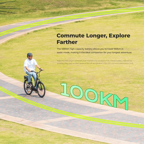 Vélo électrique Eleglide C2, moteur central 250 W, 36 V, 13 Ah