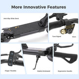 Trottinette électrique Ausom L2, moteur 2 x 800 W, 48 V, 15,6 Ah