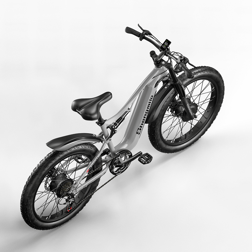 Vélo électrique Shengmilo S600 1000 W x 2 moteurs 48 V 17,5 Ah