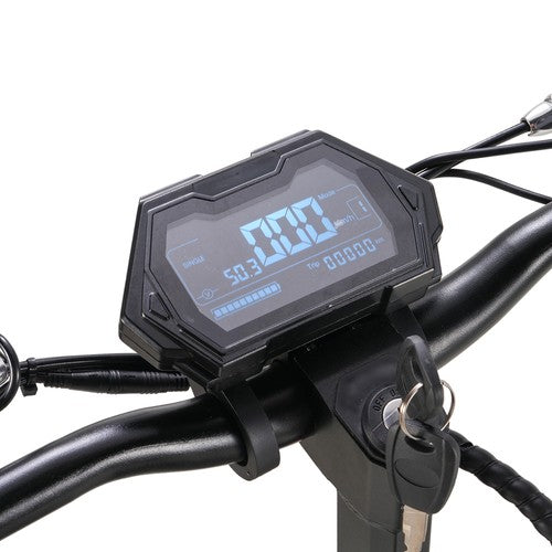 Trottinette électrique TWOFISH V5 MAX avec siège, moteur 800 W, 48 V 18 Ah