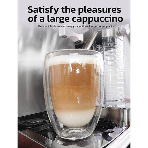 Machine à café semi-automatique 3 en 1 HiBREW H13A, 6 modes de préparation