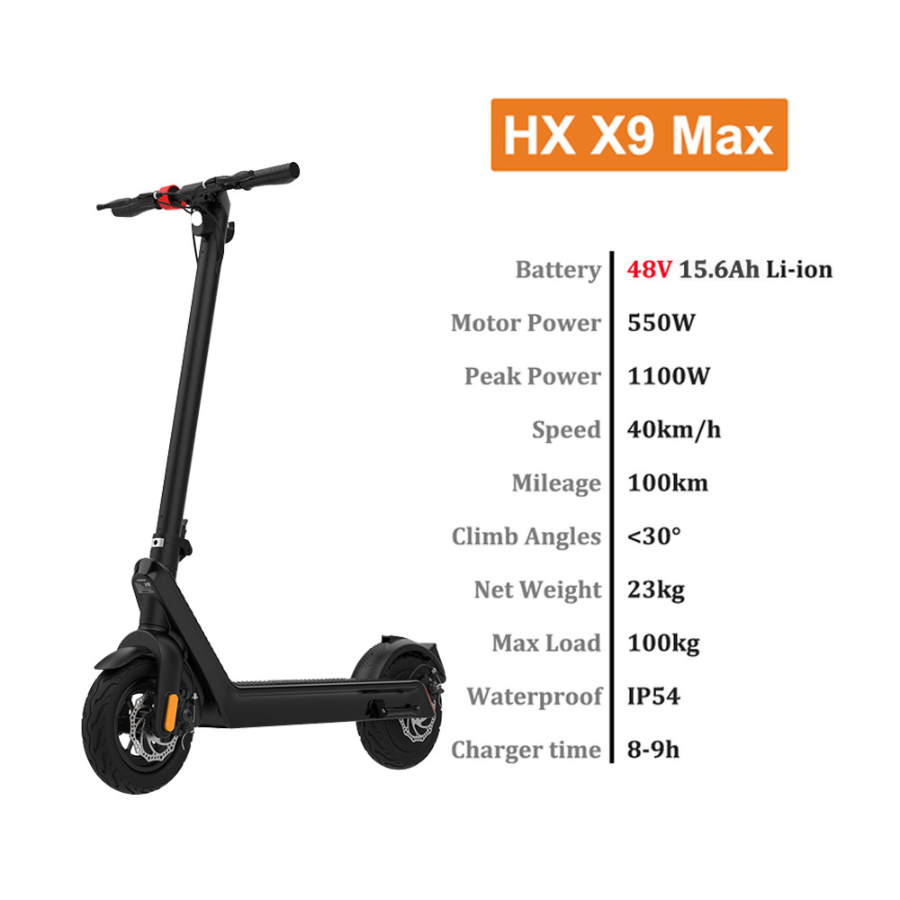 Trottinette électrique HX X9 PRO MAX
