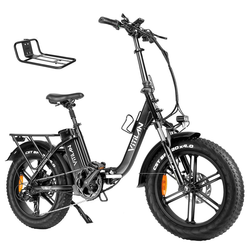 Vélo électrique pliable Vitilan U7 2.0 750W 20Ah Batterie LG