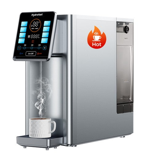 Purificateur d'eau de comptoir Hydrofast W100 avec eau chaude et eau ambiante