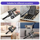 Aspirateur sans fil MOOSOO YG-618-B, flexible à 180°