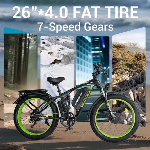 Vélo électrique Orlms V3, moteur 2 x 1000 W, batterie 52 V 25 Ah