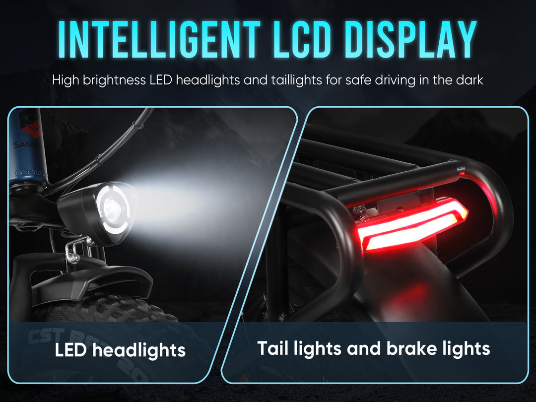 Samebike RS-A02 Pro Vélo électrique tout-terrain