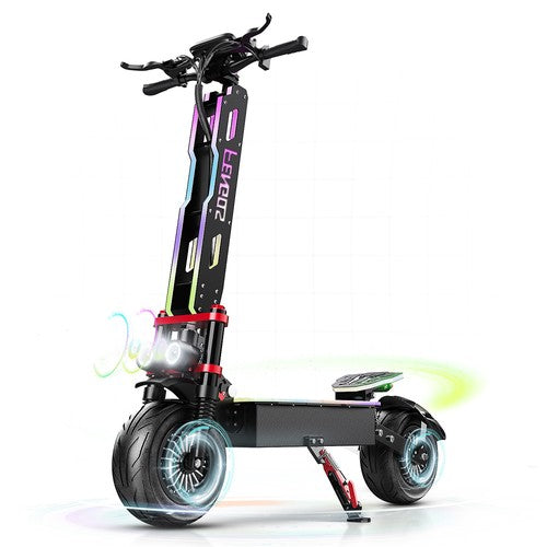 Trottinette électrique FENGQS GT9, moteur 3500 W x 2, 60 V 38 Ah