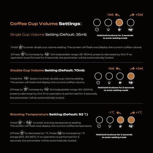 Machine à café tout-en-un HiBREW H20 avec broyeur intégré et double extraction à chaud et à froid