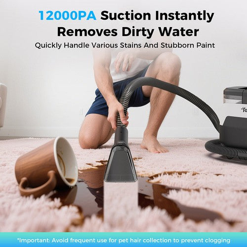 Aspirateur tapis 3-en-1 Teendow C6 MAX - 12 000 Pa