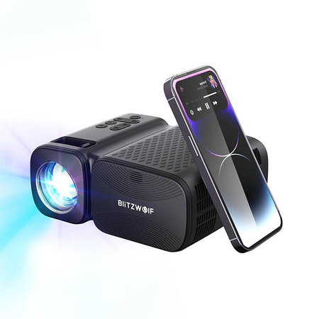 BlitzWolf BW-V3 Mini projecteur / projecteur LED, Wi-Fi + Bluetooth