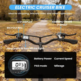 Vélo électrique ESKUTE C100 PLUS, moteur 250 W, batterie 36 V 13 Ah