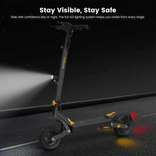 Trottinette électrique Ausom L1, moteur 800 W, 48 V, 15,6 Ah