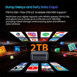 Mini PC Blackview MP100, AMD Ryzen 7 5700U 8 cœurs, 4,3 GHz max., 16 Go de RAM, SSD 512 Go