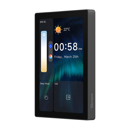 Panneau de contrôle intelligent SONOFF NSPanel Pro 120 Matter WiFi/Bluetooth/ZigBee