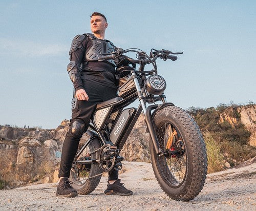 Vélo électrique Ridstar Q20, moteur 1000 W, 48 V, batterie 20 Ah