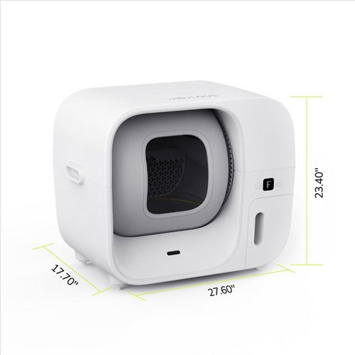 Bac à litière pour chat Furbulous, autonettoyant et auto-remplissant automatique