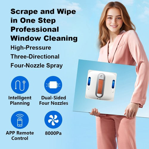 Robot lave-vitres Liectroux S11, 8000 Pa