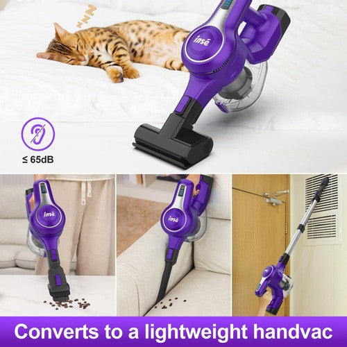 Aspirateur balai sans fil INSE S62, 30 kPa, 300 W