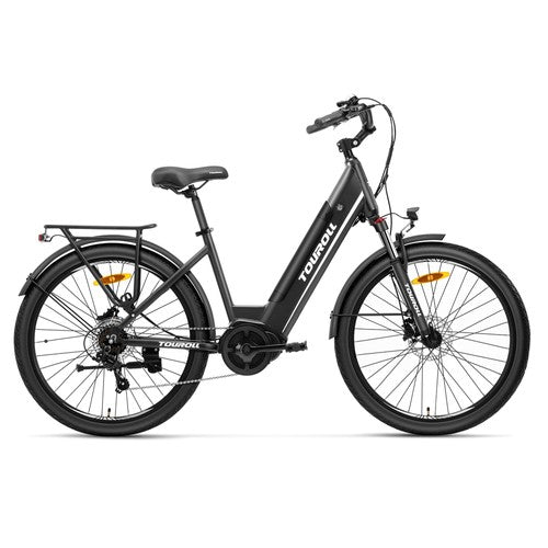 Vélo électrique Touroll MA1, moteur central 250 W, 36 V, 13 Ah