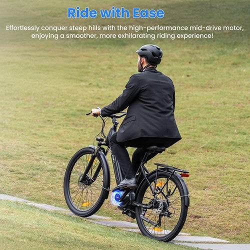 Vélo électrique Touroll Urbano 3, moteur central 250 W