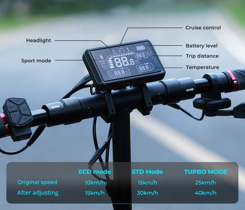 Trottinette électrique pliable iScooter iX3 à pneus 800 W