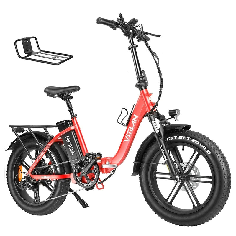 Vélo électrique pliable Vitilan U7 2.0 750W 20Ah Batterie LG