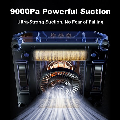 Robot lave-vitres Liectroux S9, double brosse rotative