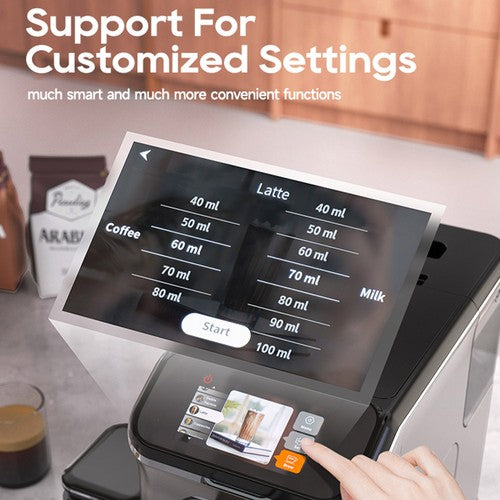 Machine à expresso automatique HiBREW H16 avec moulin, 20 bars
