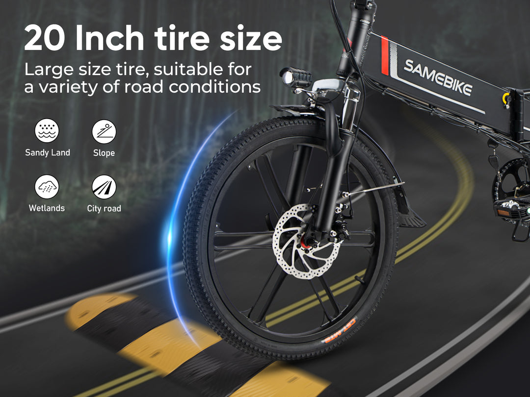 Vélo électrique pliant SAMEBIKE 20LVXD30-II