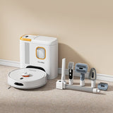 Teendow D20S MAX+ Robot aspirateur et outil de toilettage pour animaux 2 en 1, 6 000 Pa