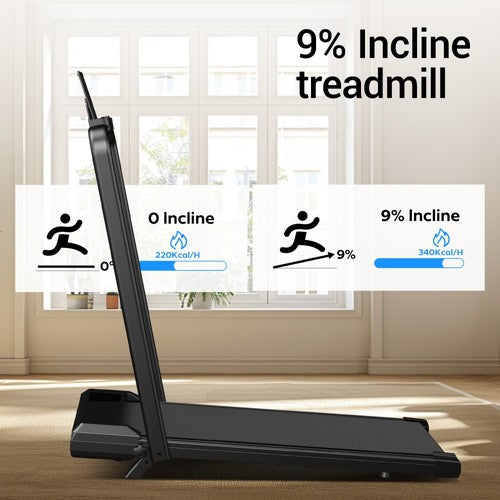 Tapis de marche ROBORE CW1F avec inclinaison de 9 %, 12 km/h