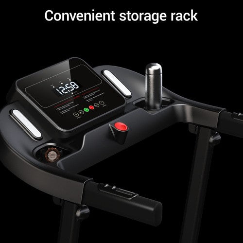 Tapis de course pliable ROBORE P18 pour la maison, 14 km/h, avec capteur de fréquence cardiaque