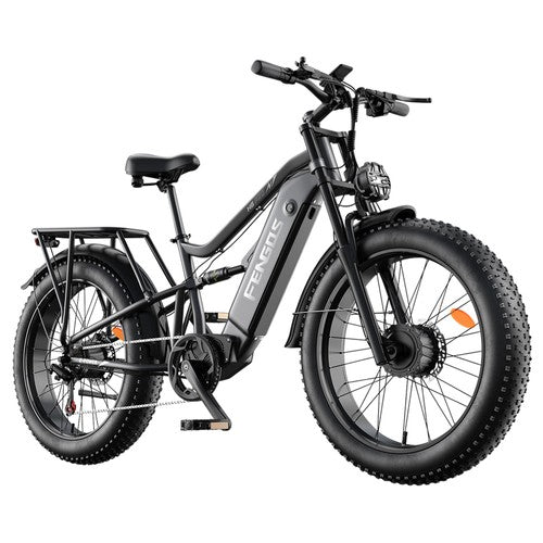 Vélo électrique FENGQS H6PRO, moteur 2 x 1000 W, batterie 52 V 17,5 Ah