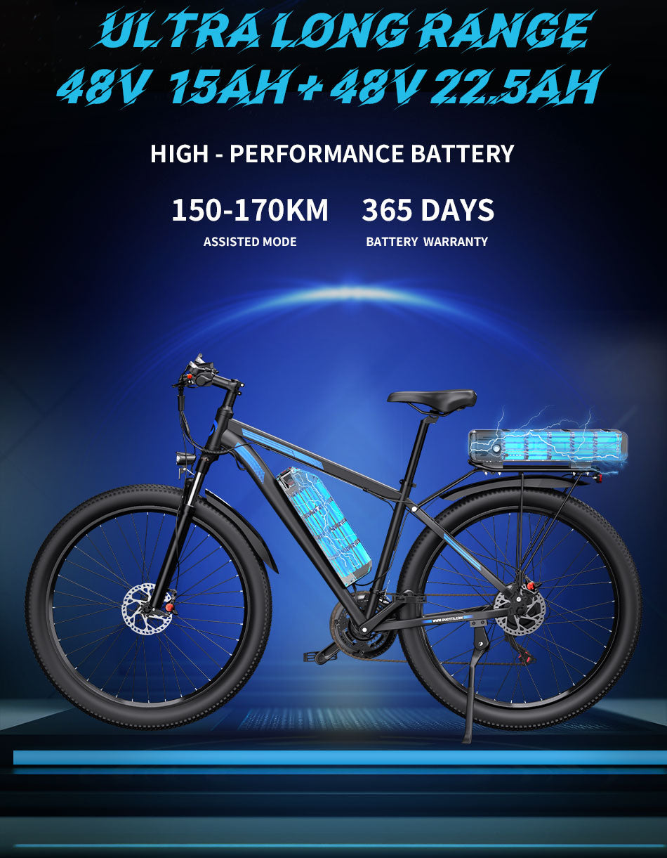 Vélo électrique DUOTTS C29-K 37,5 Ah