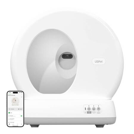Bac à litière autonettoyant pour chat UBPet C10 Pro
