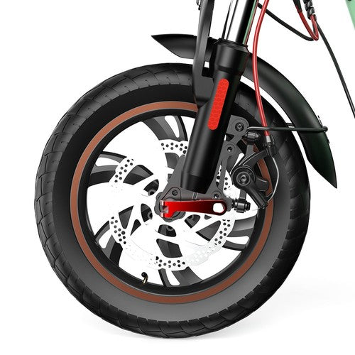 Trottinette électrique iScooter i12 avec siège et panier arrière, 500 W