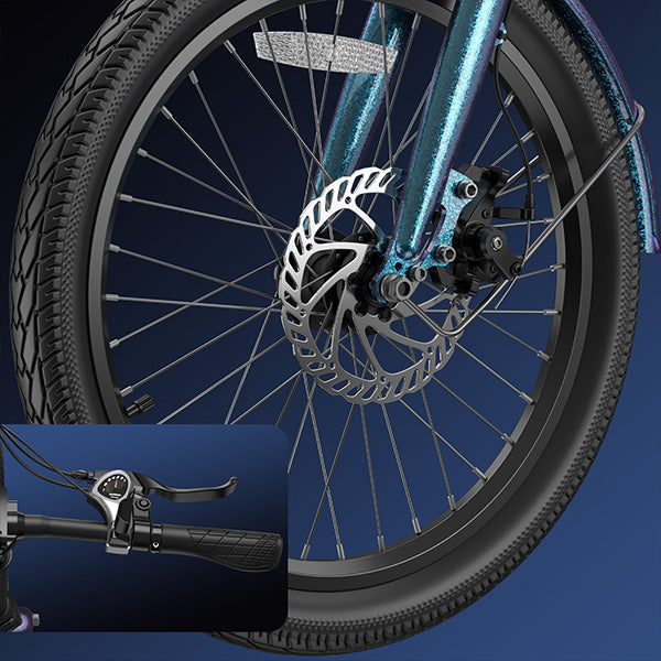 Vélo électrique durable Fafrees F20 18,2 Ah