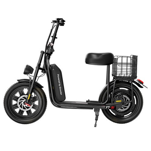 Trottinette électrique iScooter F7, moteur 1000 W, 48 V, 10,4 Ah