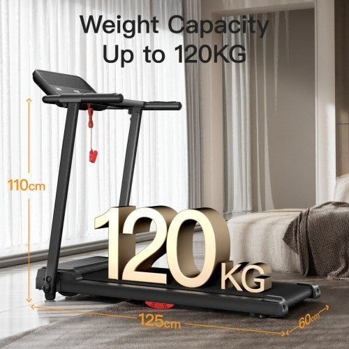 Tapis de course pliable ROBORE P8 14 km/h, 12 programmes intégrés