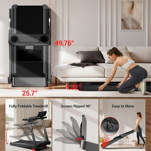 Tapis de course ROBORE L20, moteur sans balais de 3,5 CV, inclinaison réglable jusqu'à 15 %, vitesse maximale de 14 km/h.